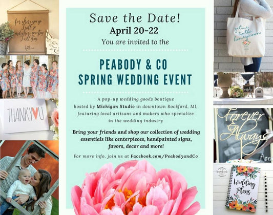 Wedding Pop-Up this Weekend!