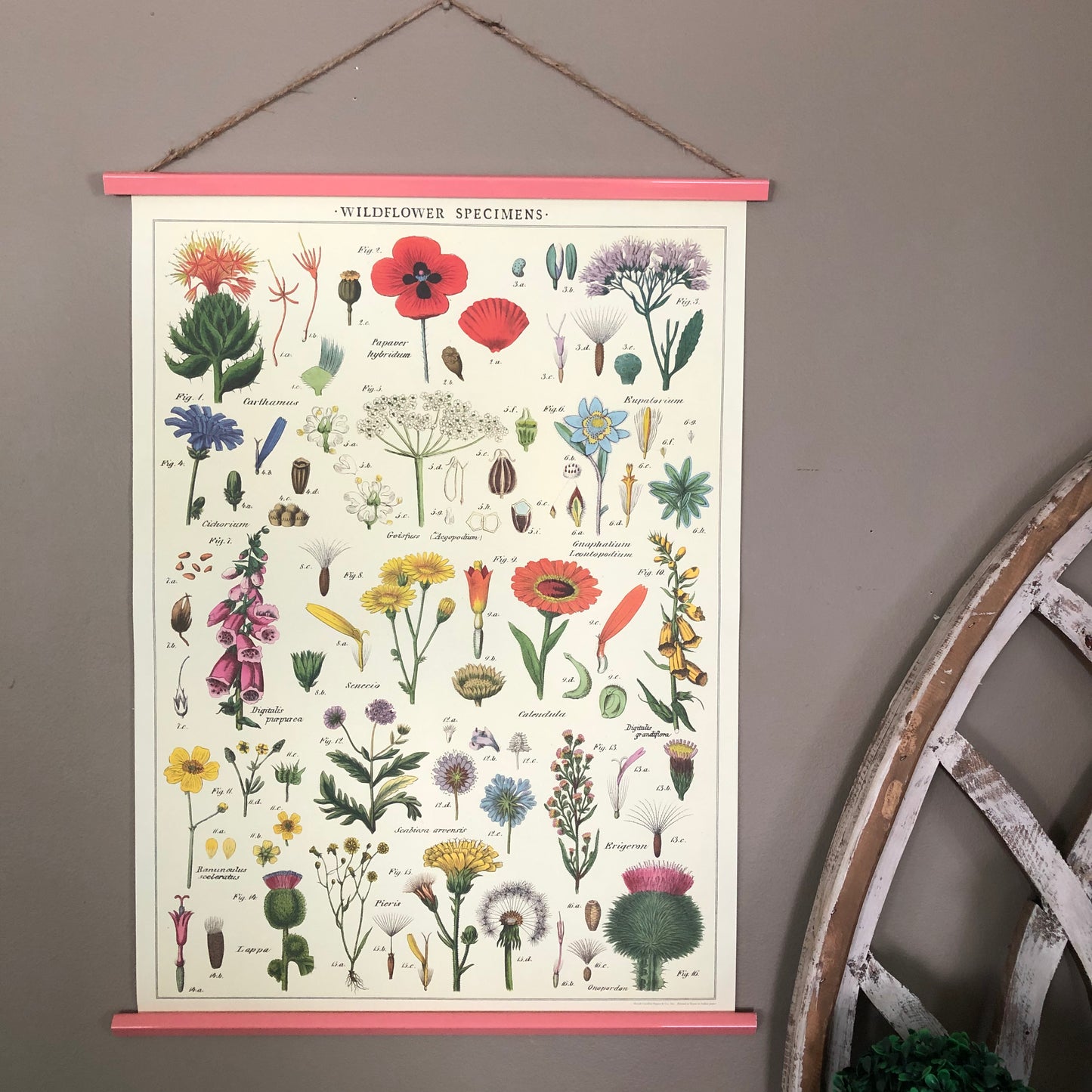 Wildflowers Poster Wall Hanging