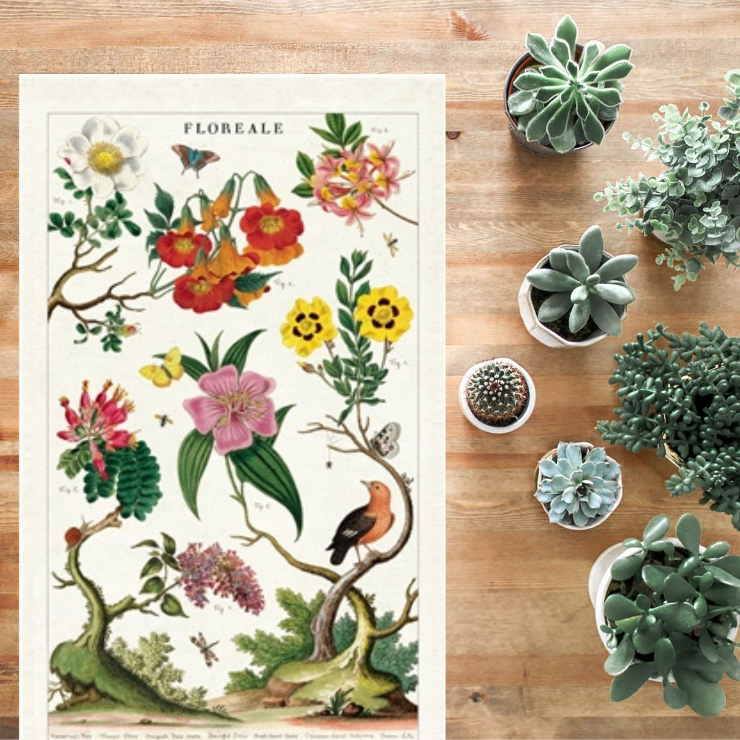 Floreale Kitchen Towel