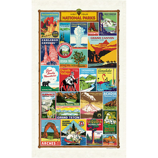 National Parks Kitchen Towel