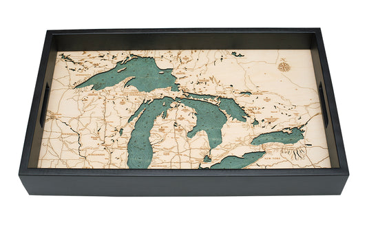 Great Lakes Serving Tray