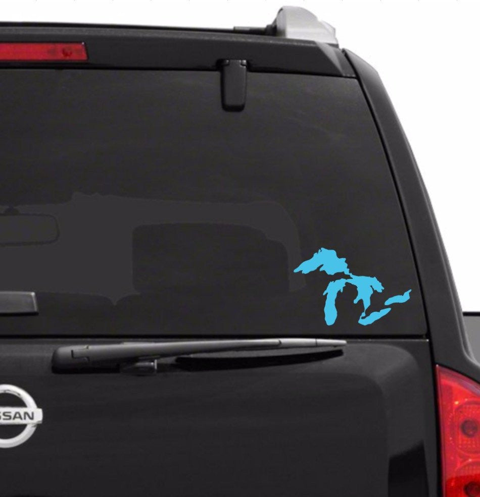 Great Lakes Car Decal | Great Lakes Sticker | Great Lakes Vinyl