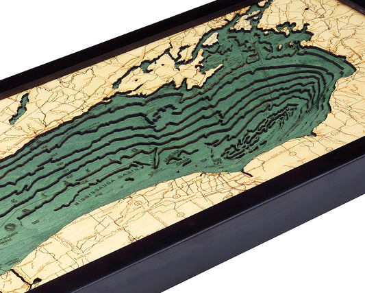 Lake Ontario Water Depth Wood Chart