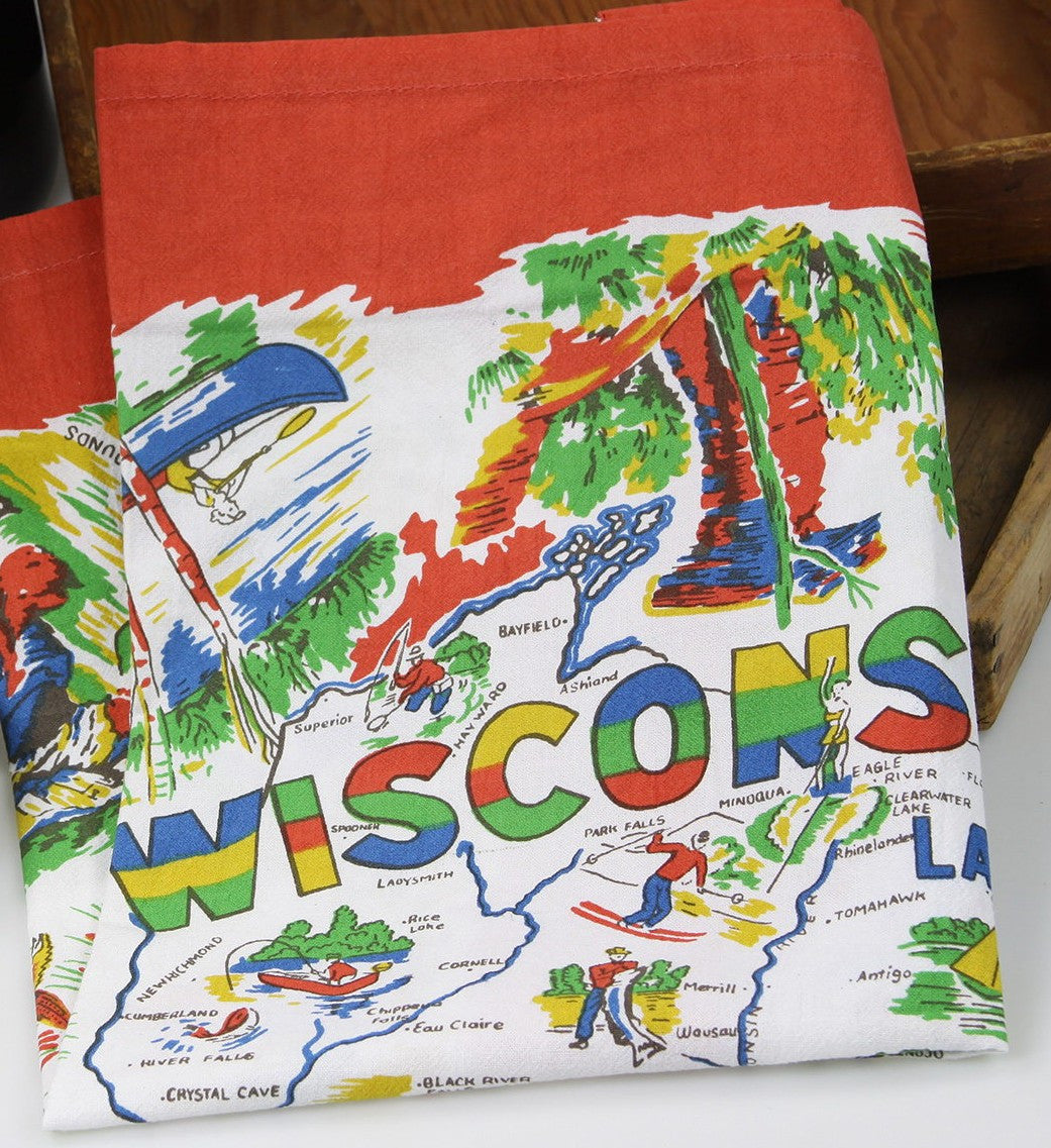 Wisconsin Tea Towel