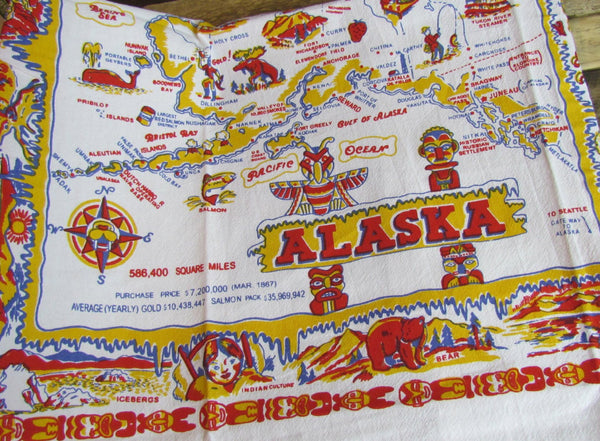 Alaska Vintage Kitchen Towel
