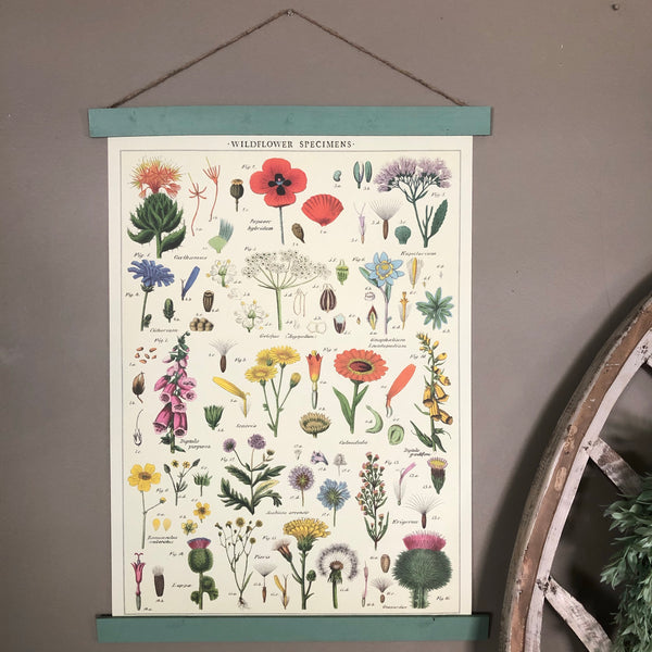 Wildflowers Poster Wall Hanging