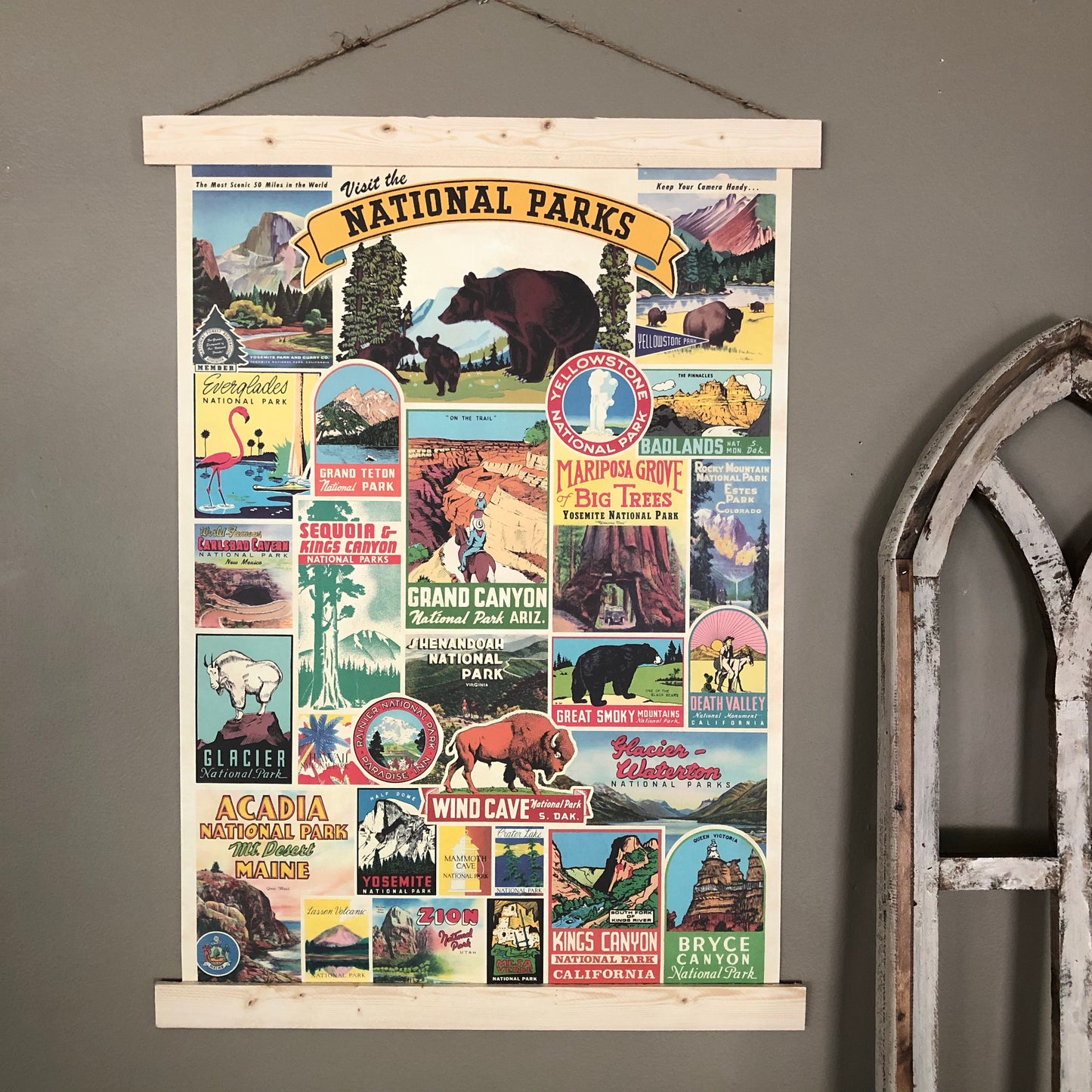 National Parks Vintage Puzzle