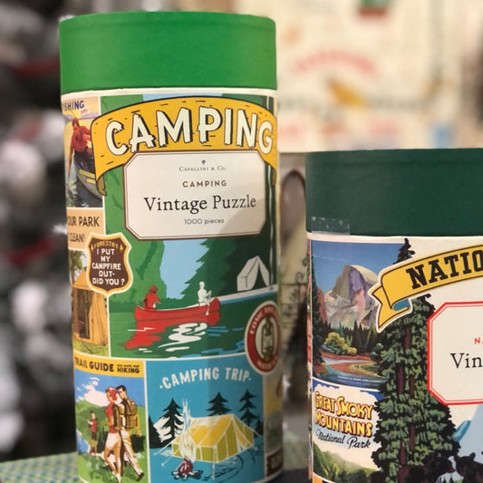 Camping Vintage Puzzle