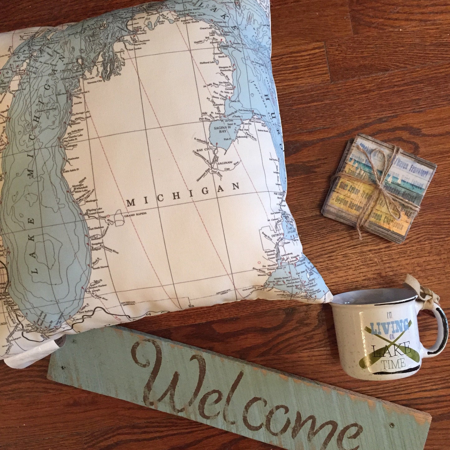 Beach Towns of Michigan Coasters