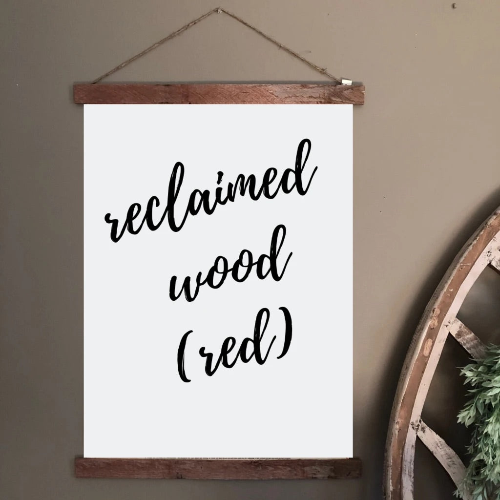 World Map Scroll Print