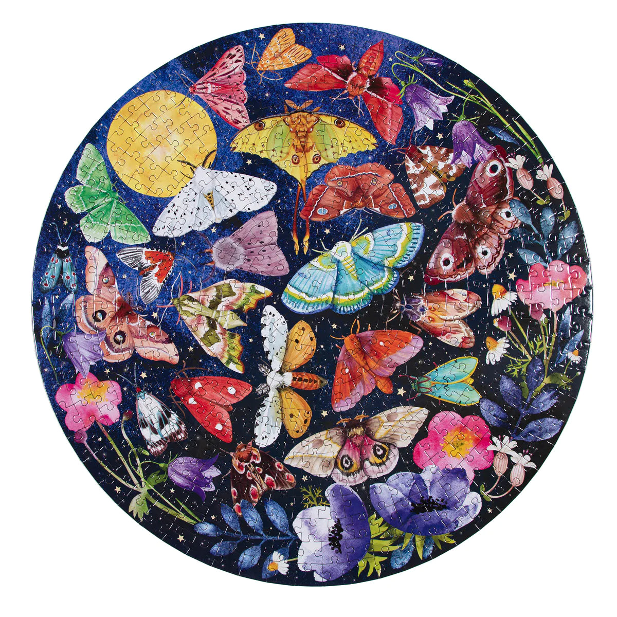 Moths Round Puzzle