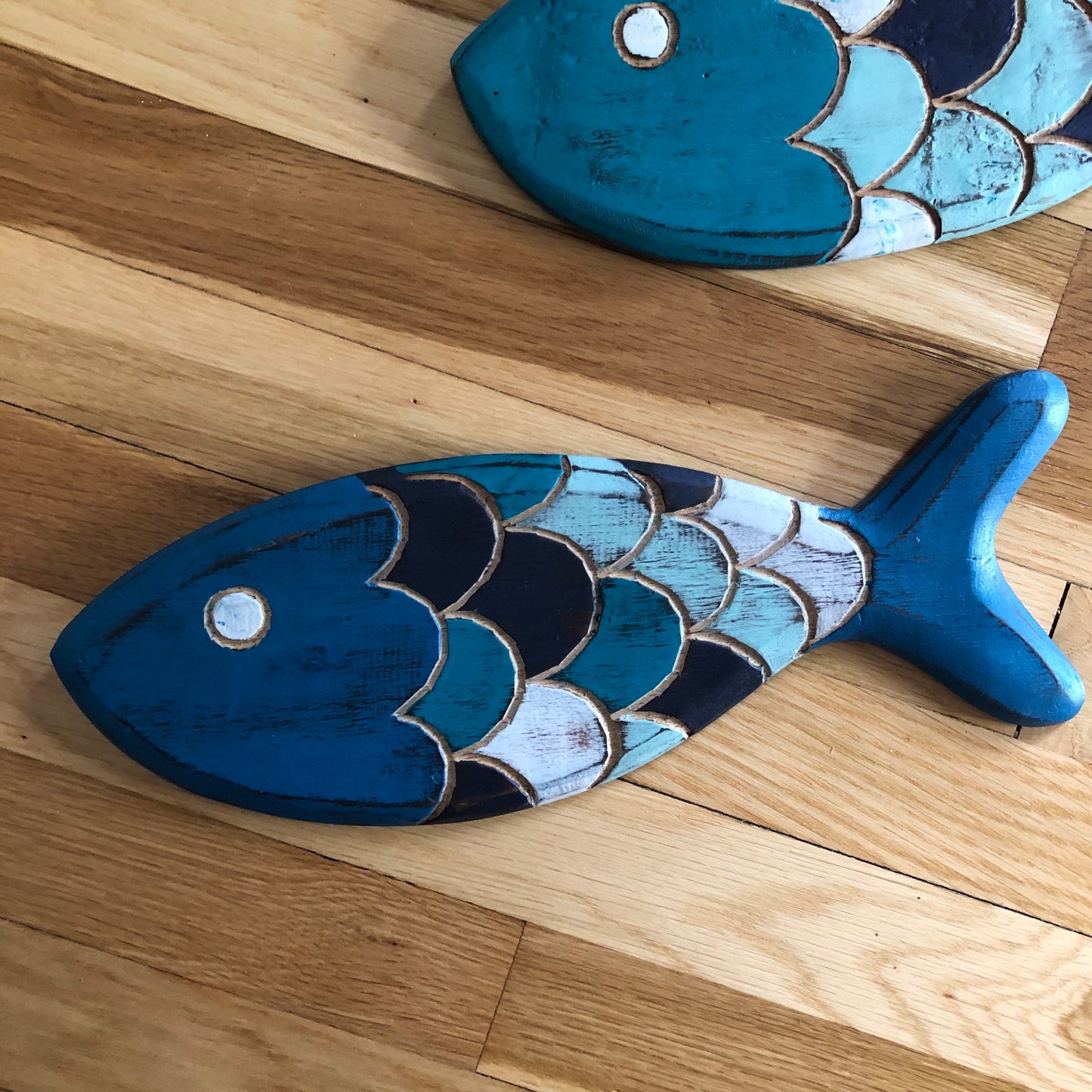 Wood Carved Fish