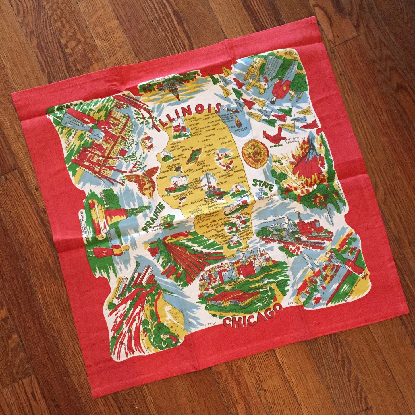 Illinois Tea Towel