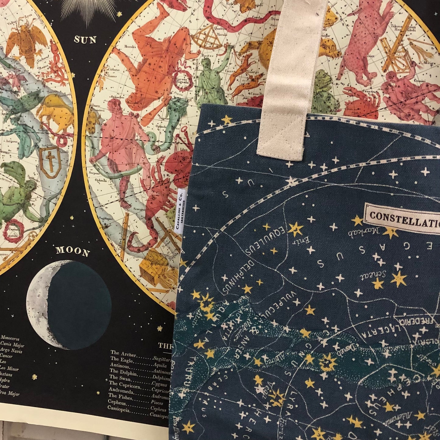 Constellations Tote Bag