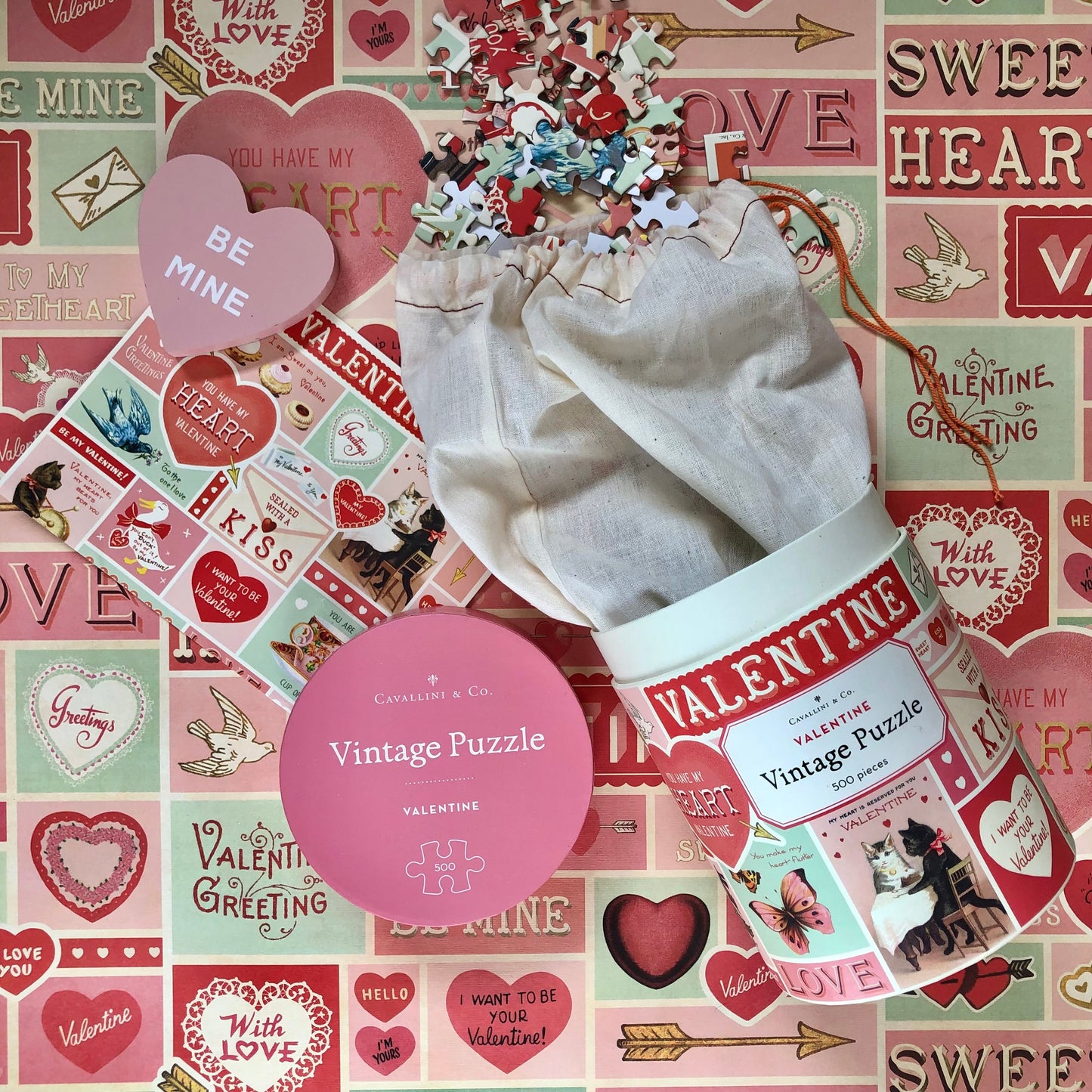 Valentines Day Vintage Puzzle