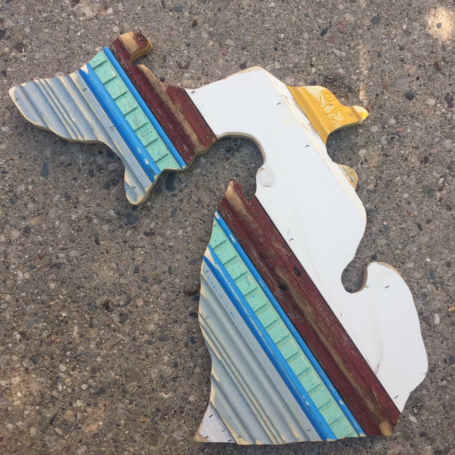 Michigan Wood Sign - Barn Wood Strip