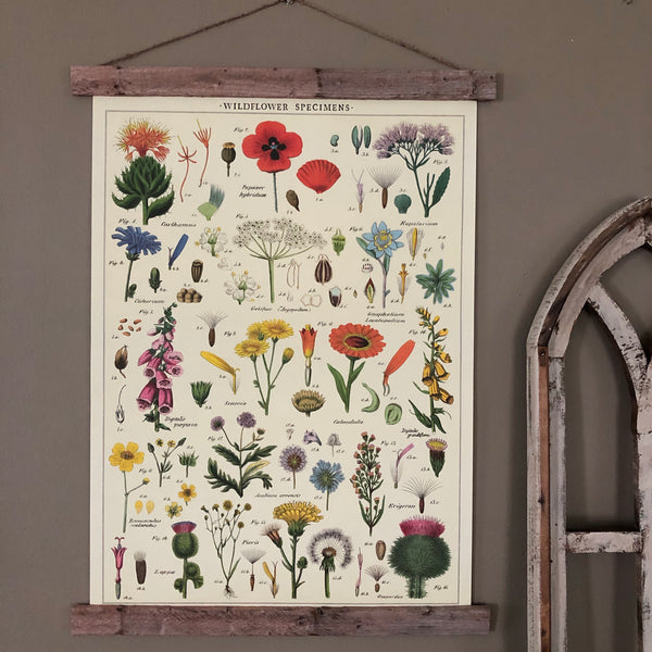 Wildflowers Poster Wall Hanging