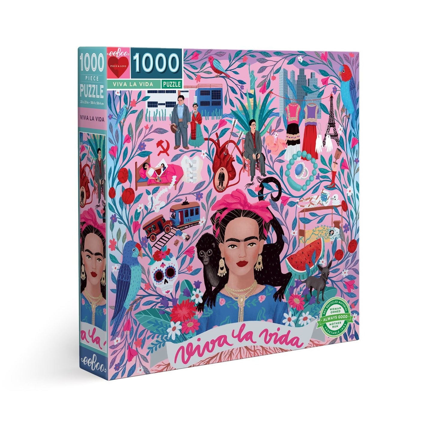 Frida Kahlo Viva la Vida Puzzle