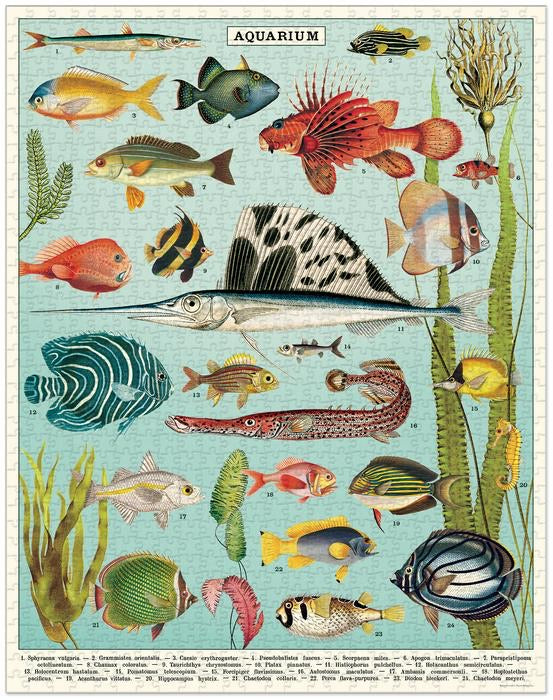 Aquarium Vintage Puzzle