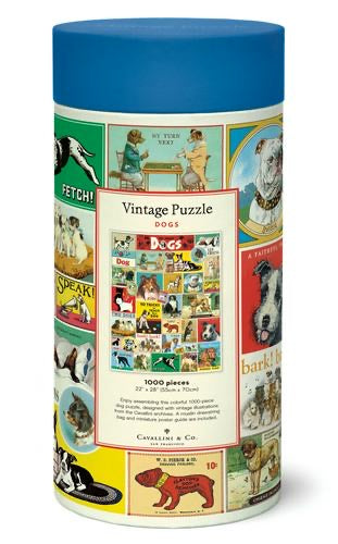 Dogs Vintage Puzzle
