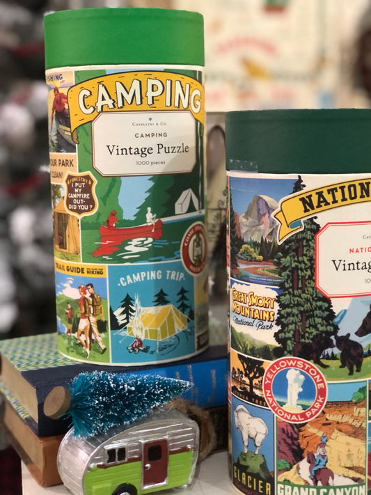 Camping Vintage Puzzle