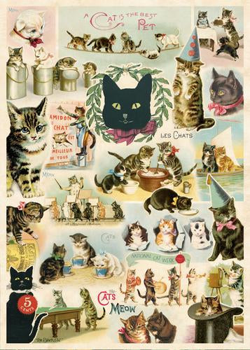 Vintage Cat Poster