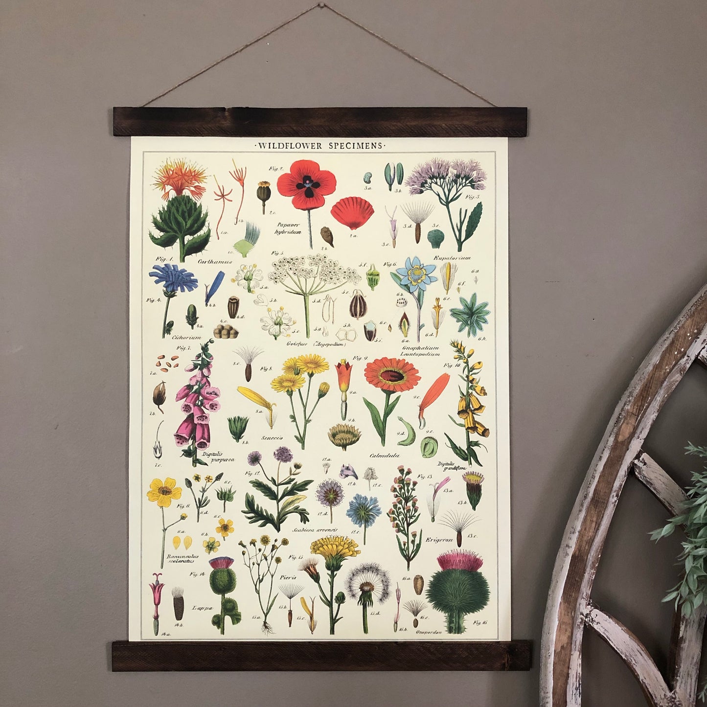 Wildflowers Poster Wall Hanging