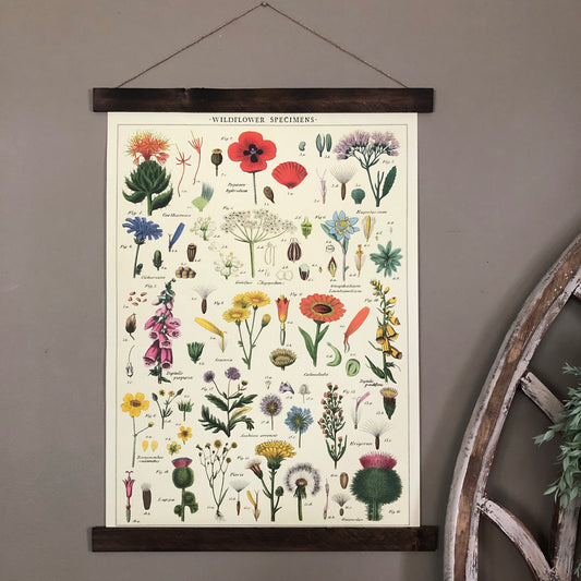 Wildflowers Poster Wall Hanging