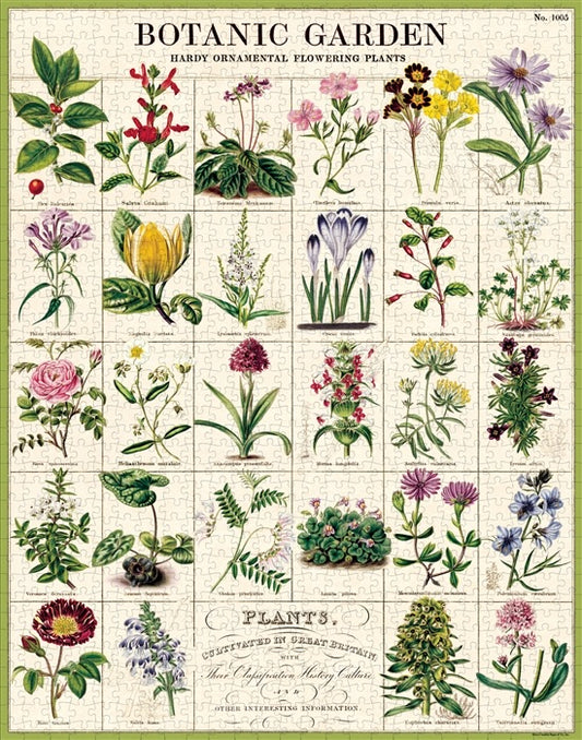 Botanic Garden Vintage Puzzle