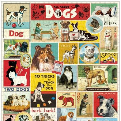 Dogs Vintage Puzzle