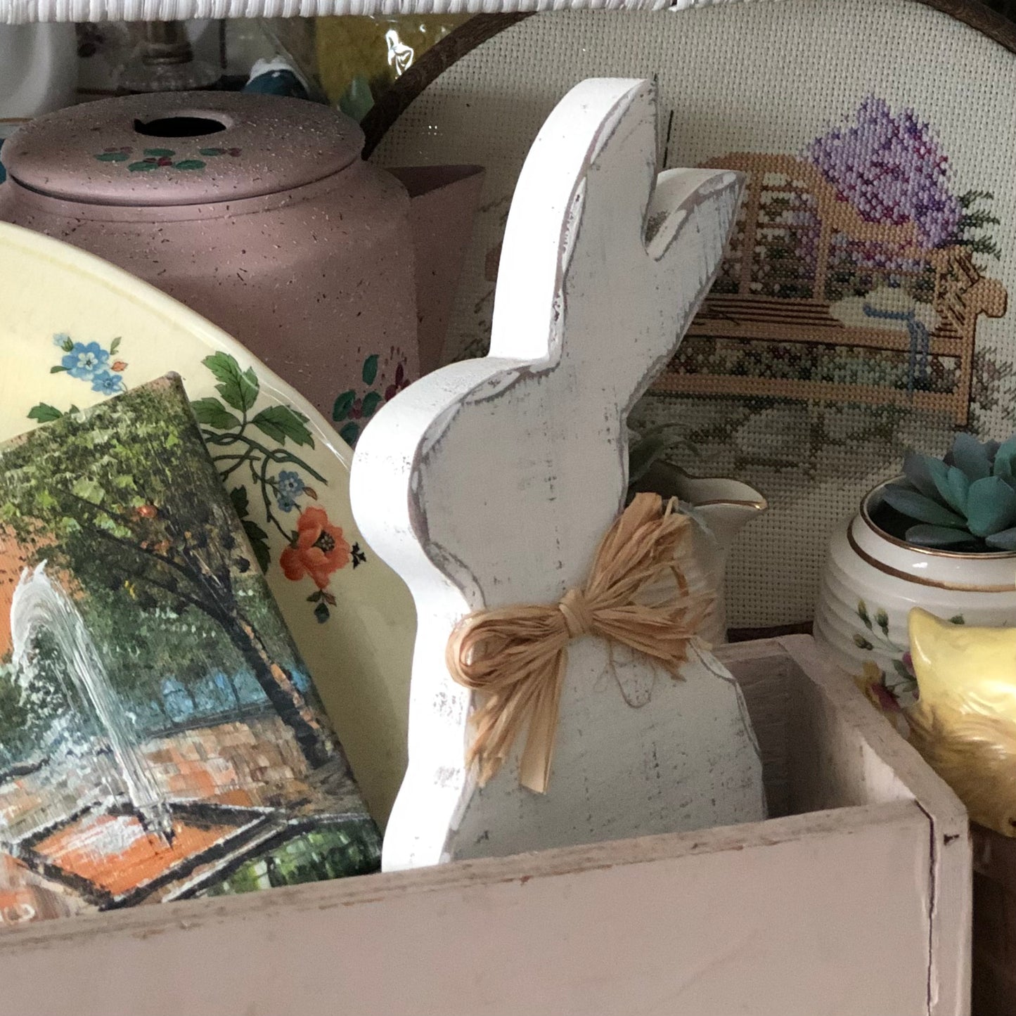 Farmhouse Distressed Rabbit