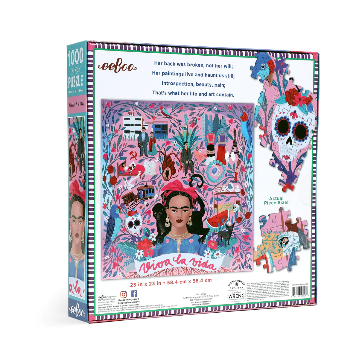 Frida Kahlo Viva la Vida Puzzle