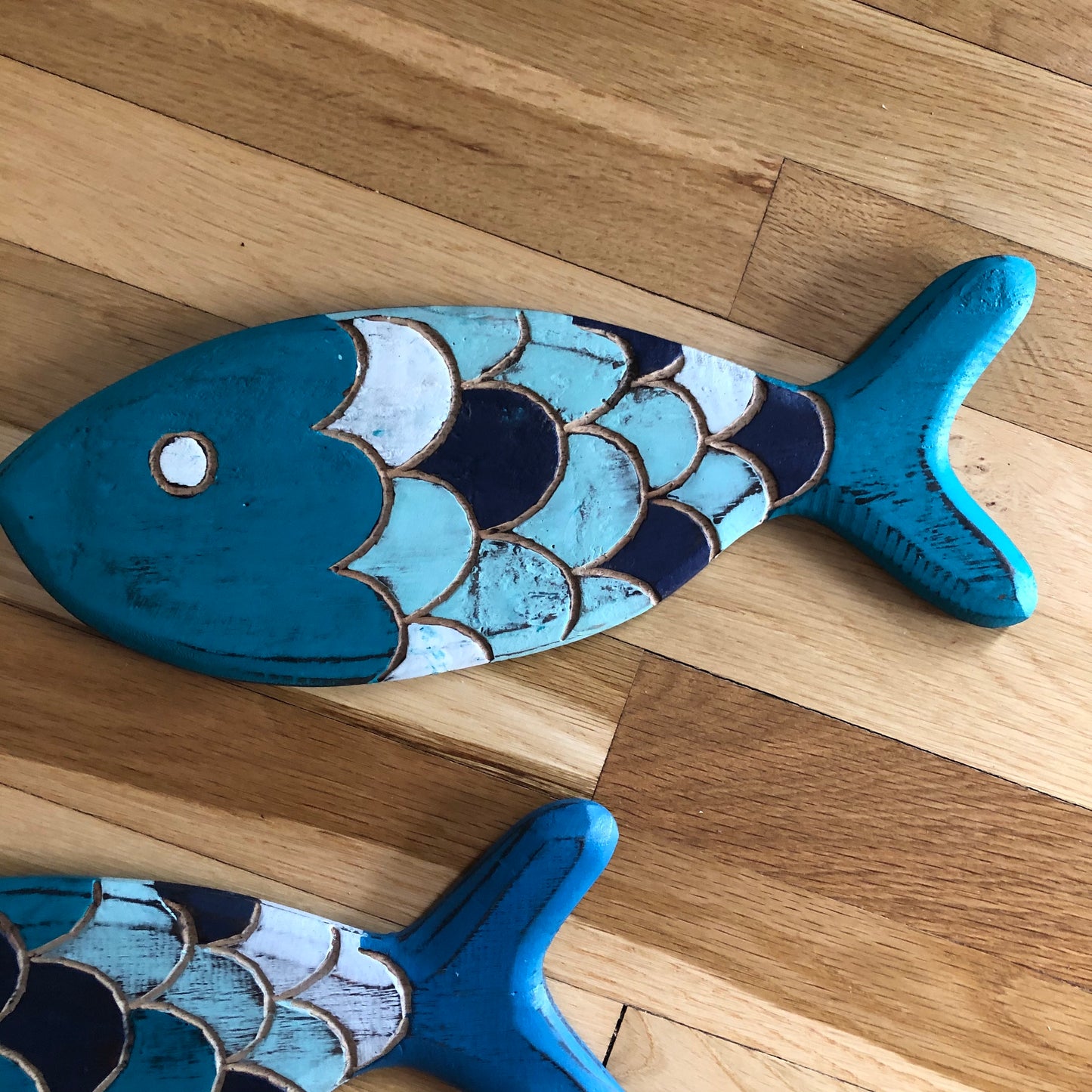 Wood Carved Fish
