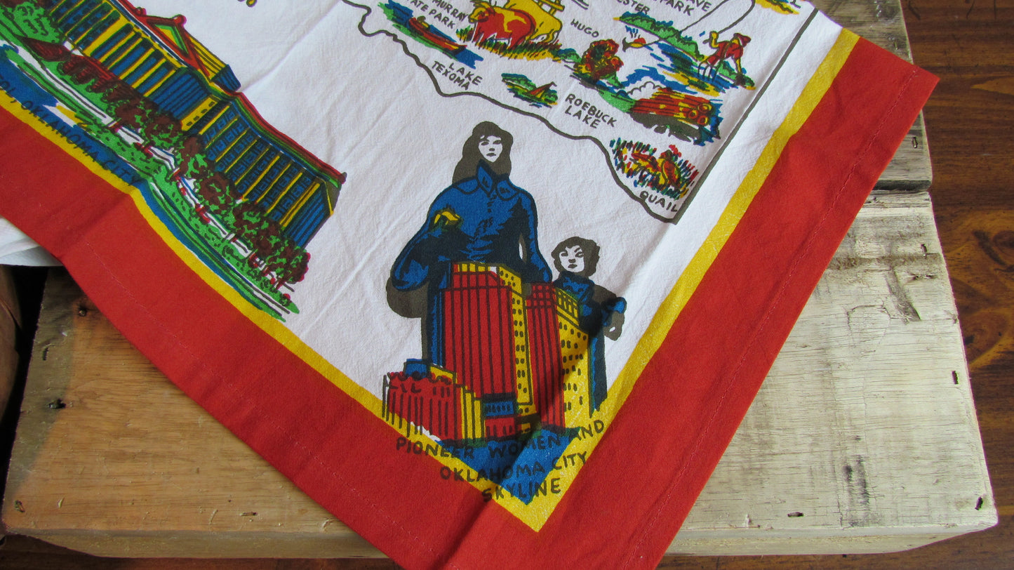 Oklahoma Vintage Kitchen Towel