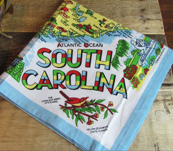 South Carolina Vintage Kitchen Towel