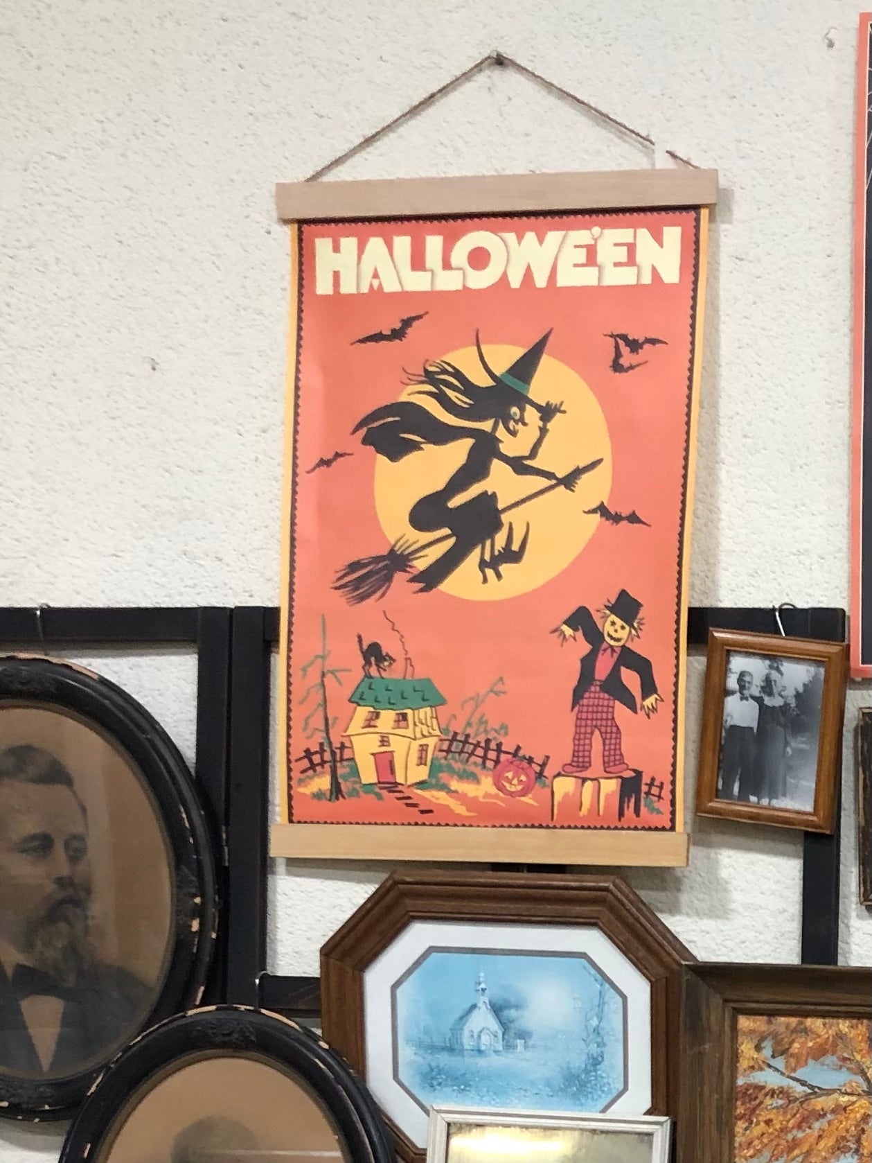 Halloween Witch Poster Art