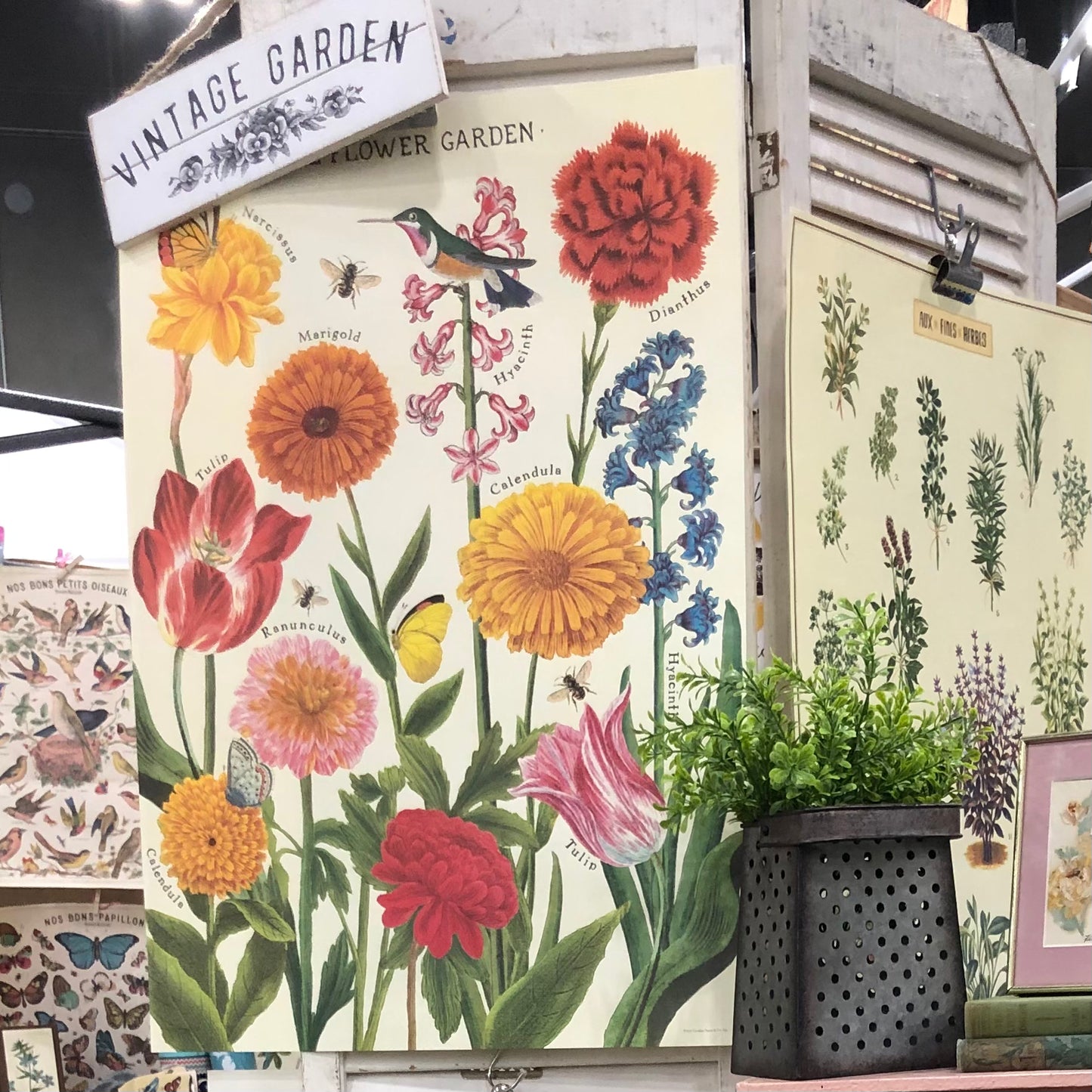Flower Garden Poster Art
