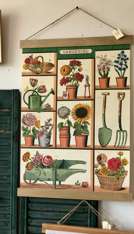 Gardening Poster Art