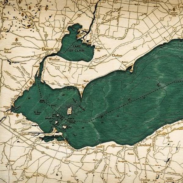 Lake Erie Serving Tray