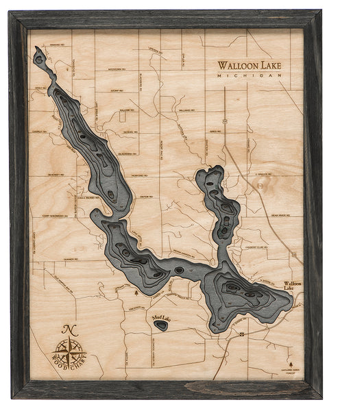 Walloon Lake Wood Chart