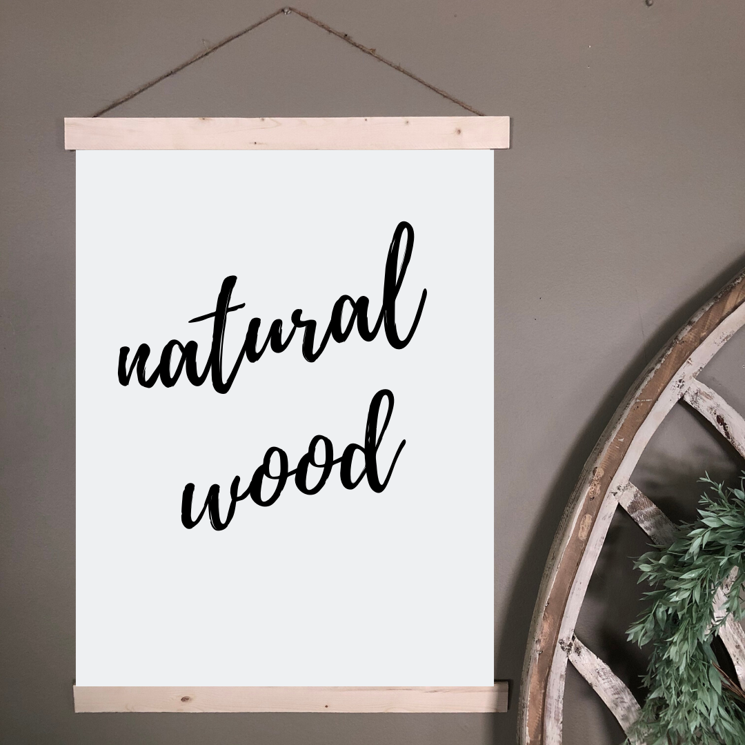 Floral Poster Wall Hanging