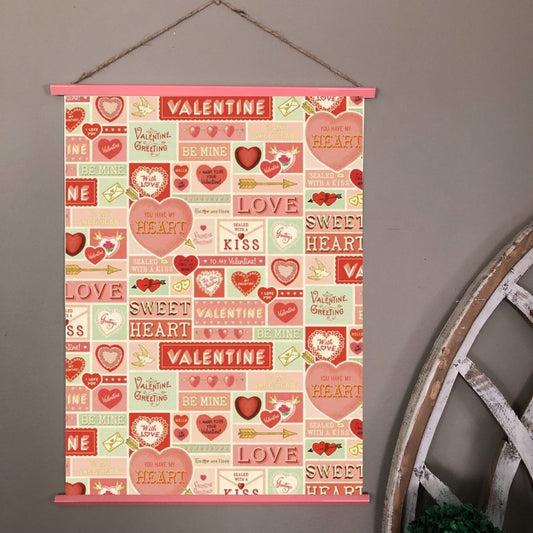 Valentines Day Poster Scroll