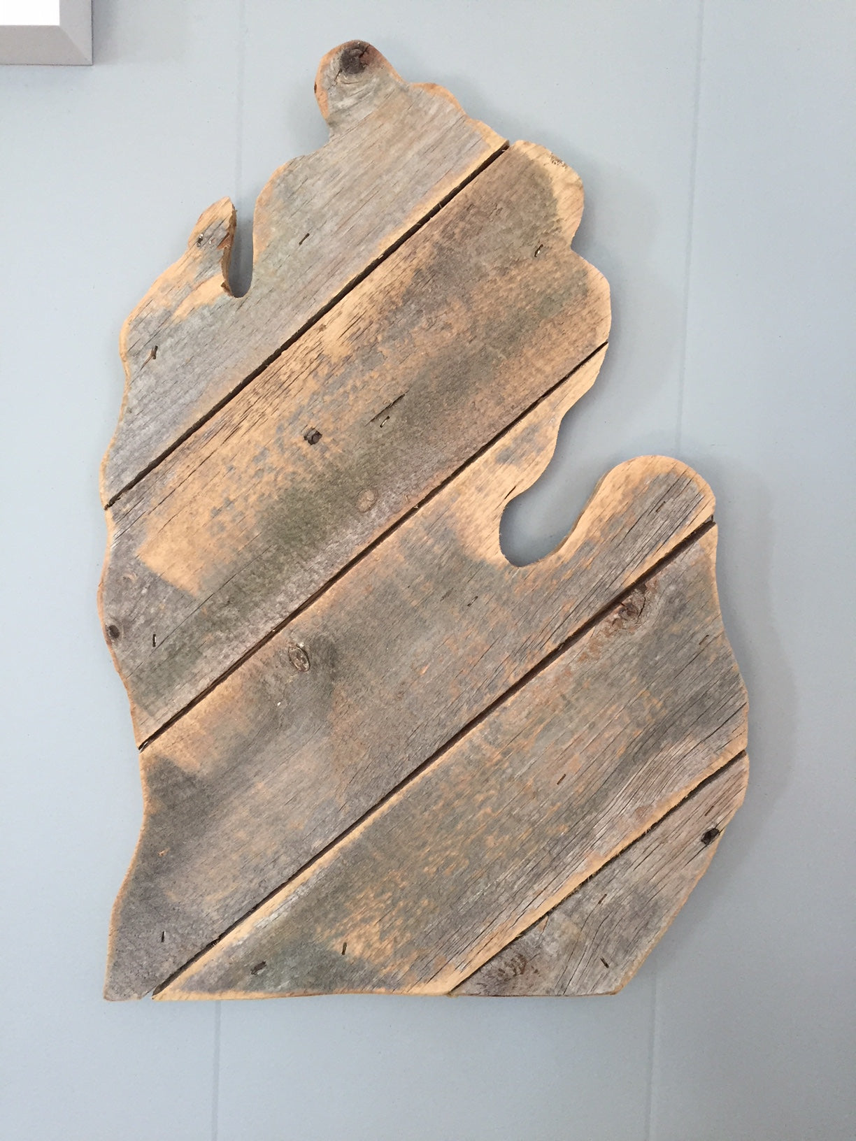 Michigan Wood Sign - Lower Peninsula