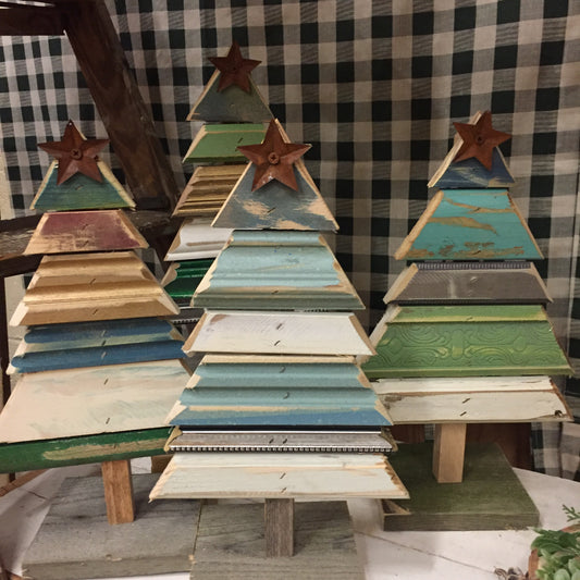 Wood Christmas Trees