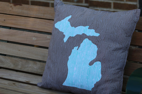 Michigan Throw Pillow