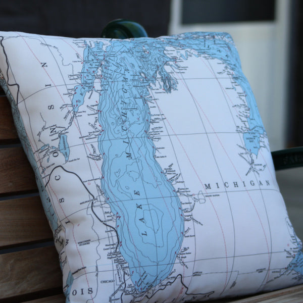 Lake Michigan Pillow