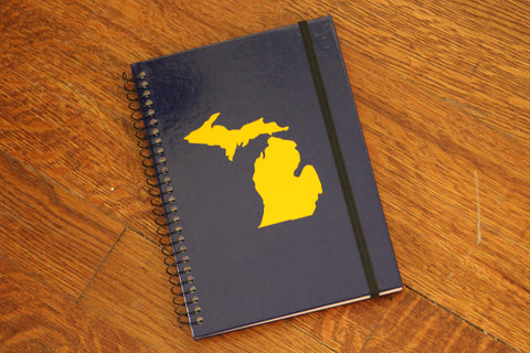 Michigan Notebook - Maize & Blue