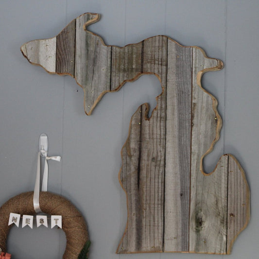 Michigan Wood Sign