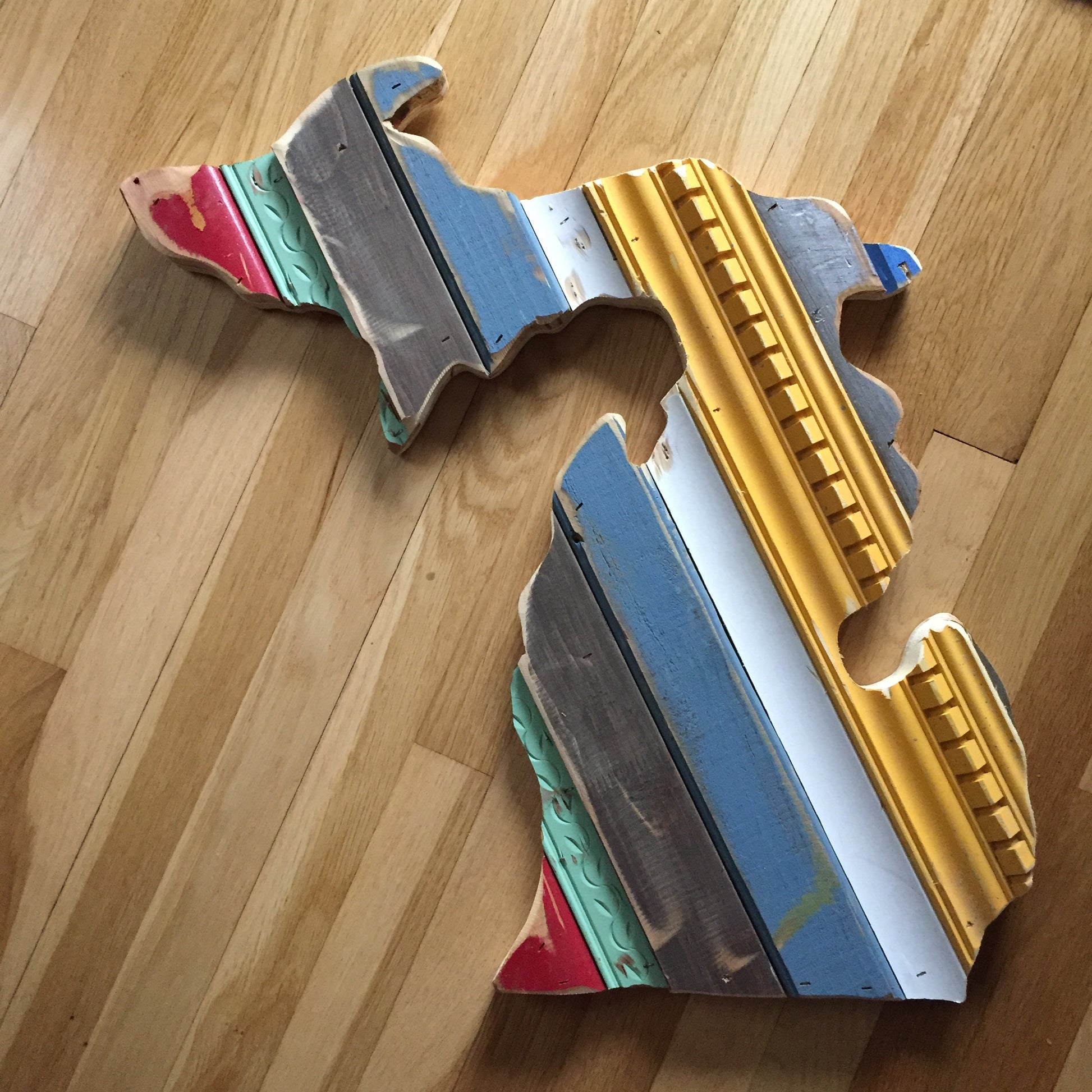Michigan Wood Sign Diagonal 
