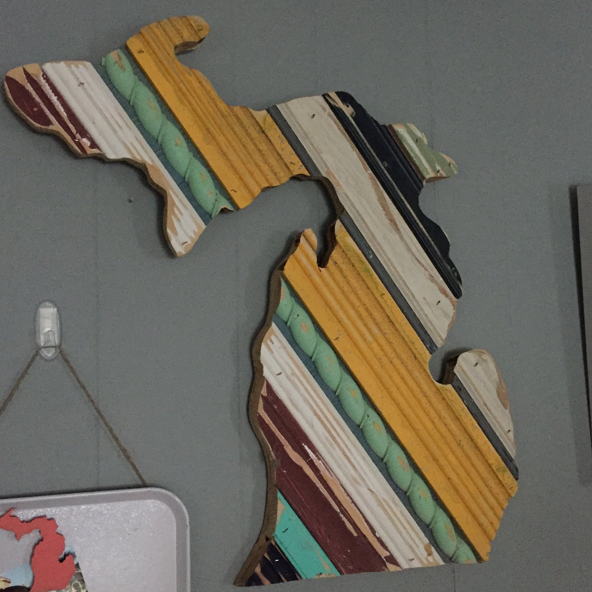 Michigan Wood Sign